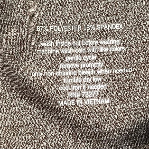 Sonoma Heather Green Leggings With Side Pockets - Picture 7 of 7